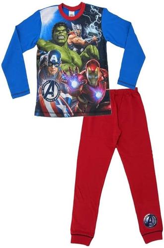 Official Avengers Marvel Kids Pjs Boys Superhero Character Pyjamas 4-10 Years