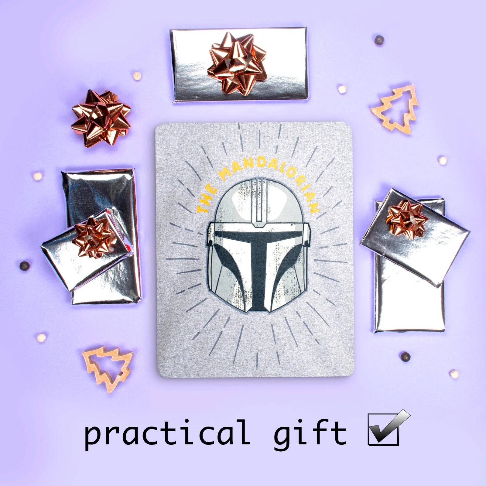 Star Wars Kids Pyjamas Mandalorian Long Sleeve PJ set Winter Cotton Christmas