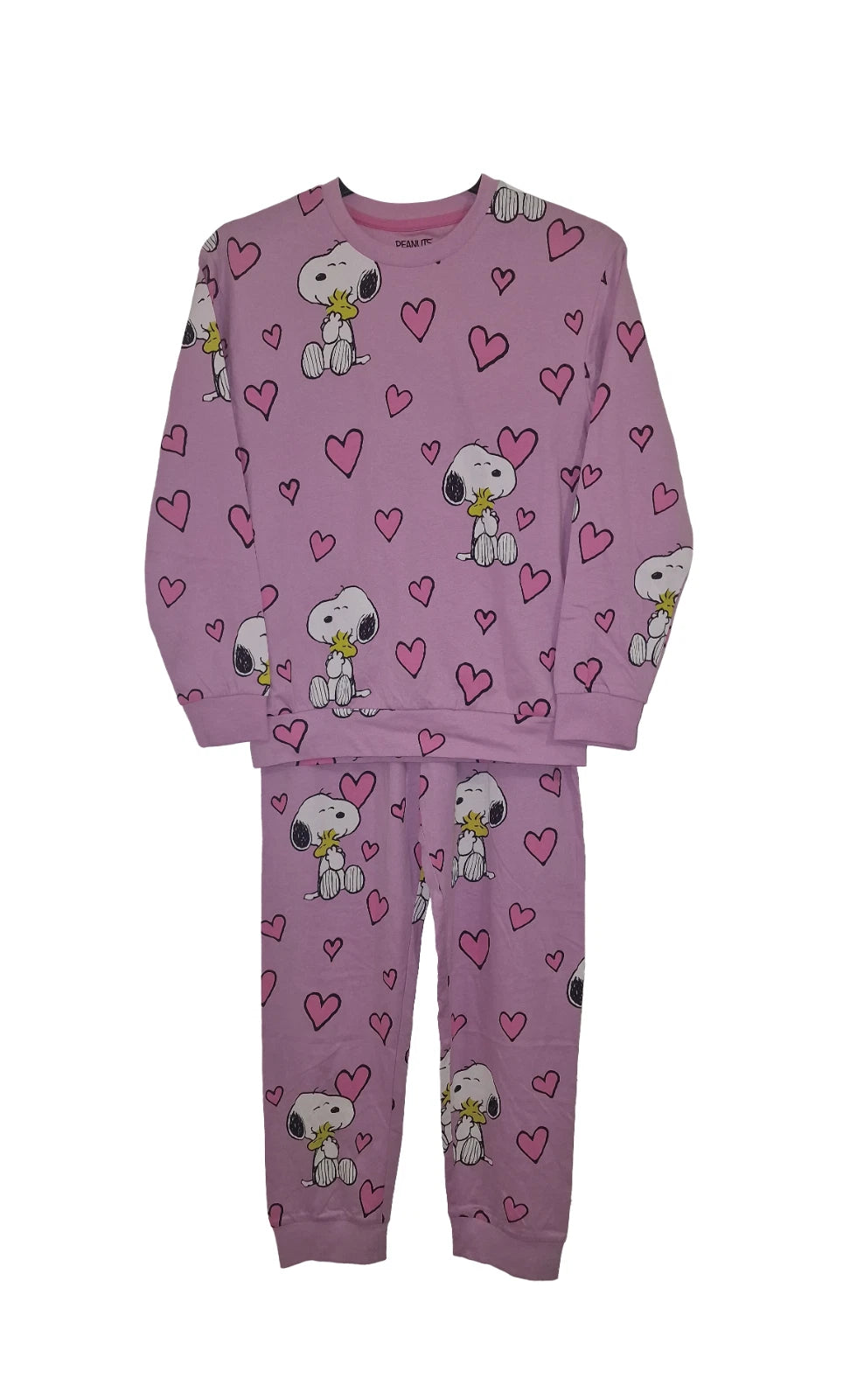 Ex M&S Peanuts Snoopy Pyjamas PJs Girls 6-16 Years NEW Pink