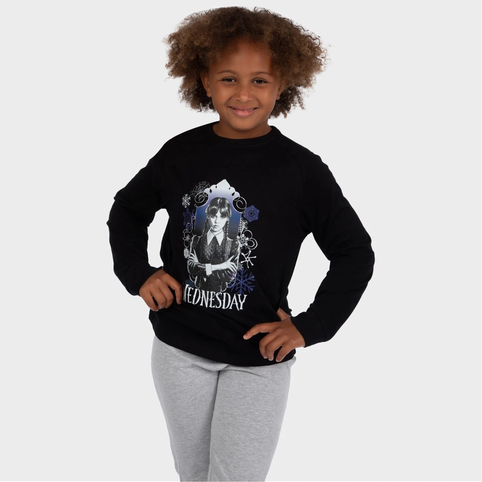 Wednesday Pyjamas | Girls Pyjamas | Wednesday Pyjama Set | Girls Pjs