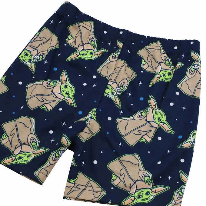 Star Wars Mandalorian Baby Yoda 4 Piece Pajama Set Size 4T