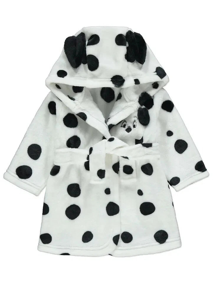 Baby Boys Girls Disney 101 DALMATIANS Pyjamas PJs & Dressing Gown Set 9-18 Mths