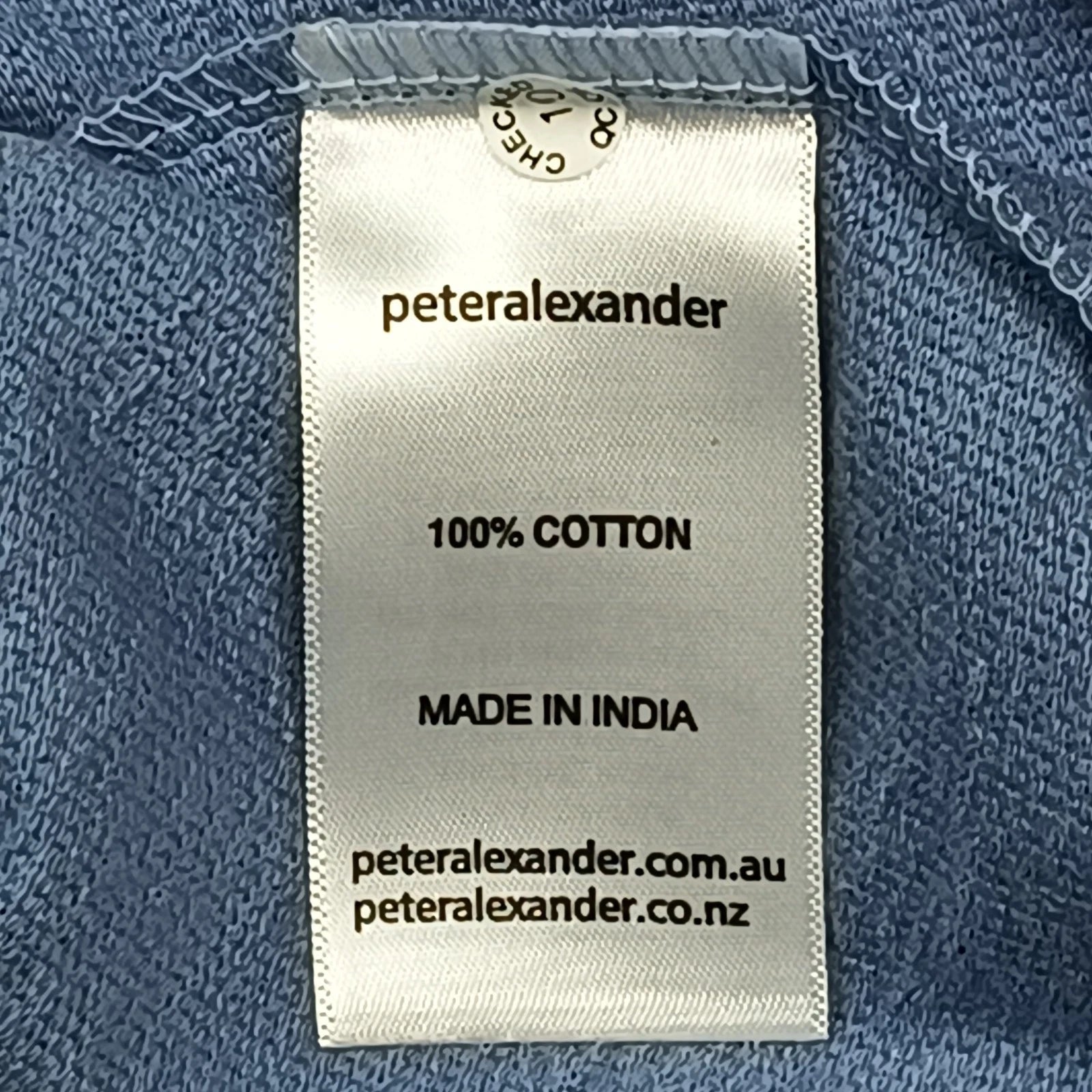 Peter Alexander Boys Pyjama Set Size 8-10-12-14 Blue Short Sleeve Top-Shorts-Bag