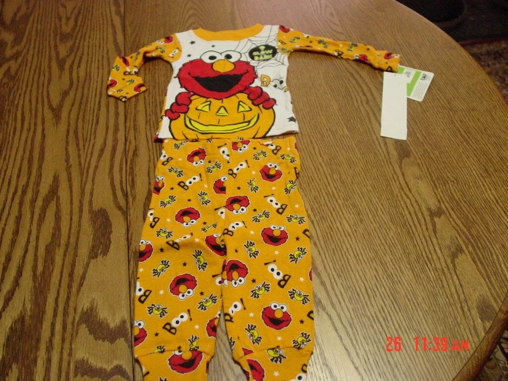 Infant Boys Elmo Sesame Street Halloween Pajamas