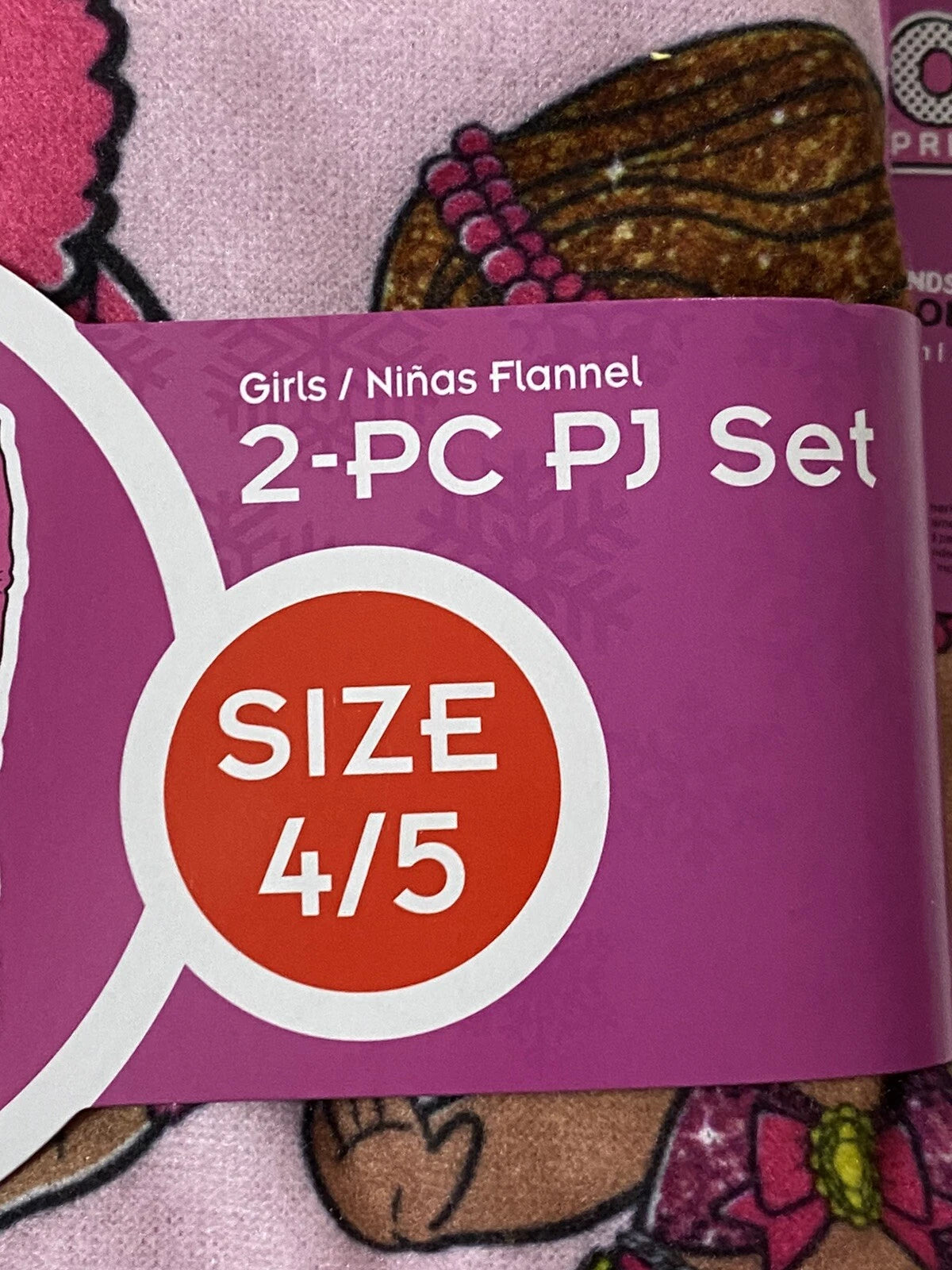 Girl's LOL Surprise 2 pc flannel pajama set multiple sizes new #516