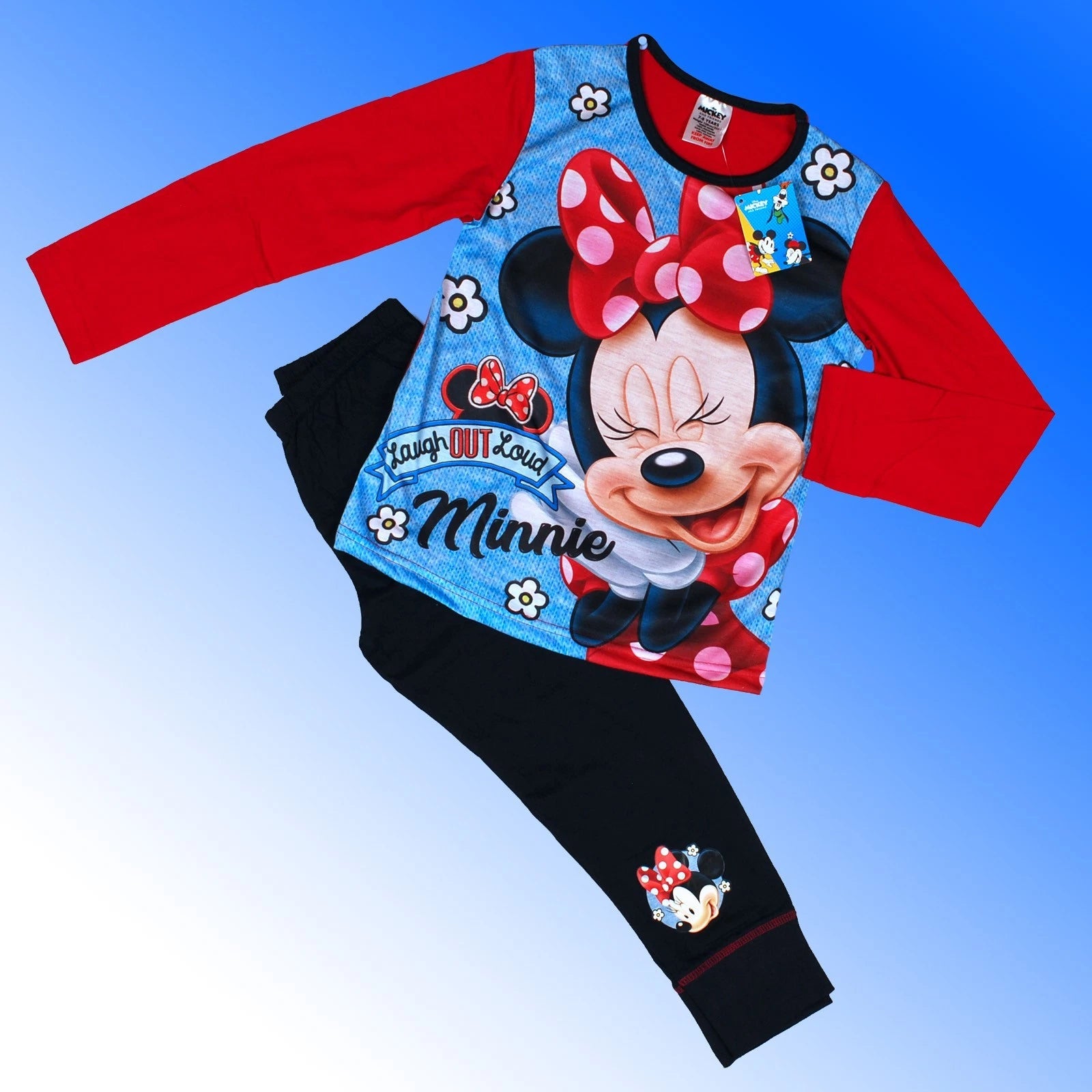Girls Disney Minnie Mouse Pyjamas Age 4 5 6 7 8 9 10 Years