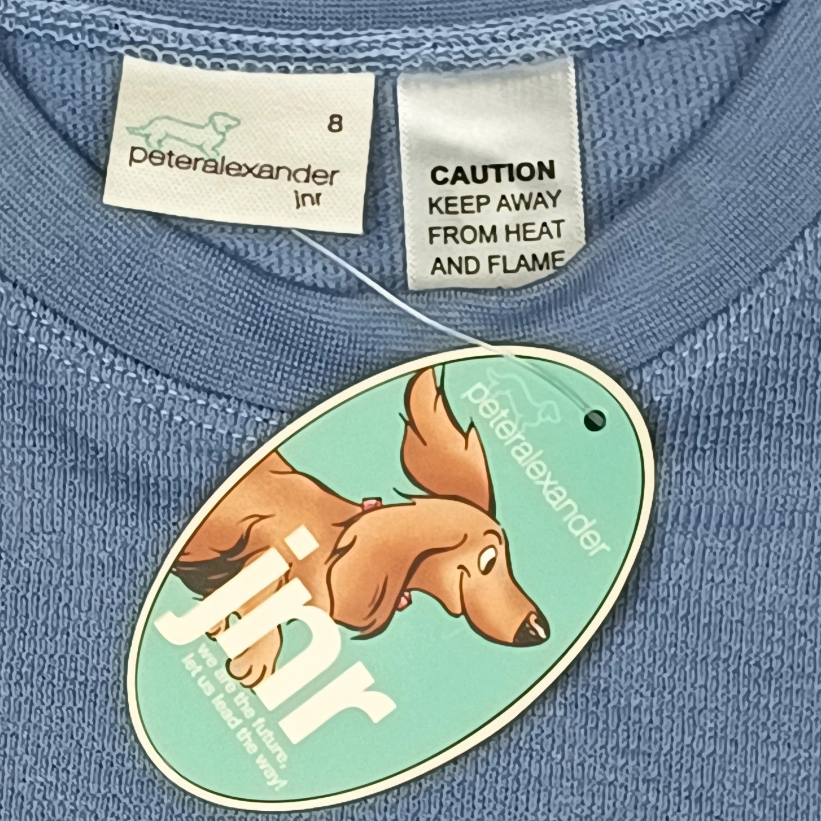 Peter Alexander Boys Pyjama Set Size 8-10-12-14 Blue Short Sleeve Top-Shorts-Bag