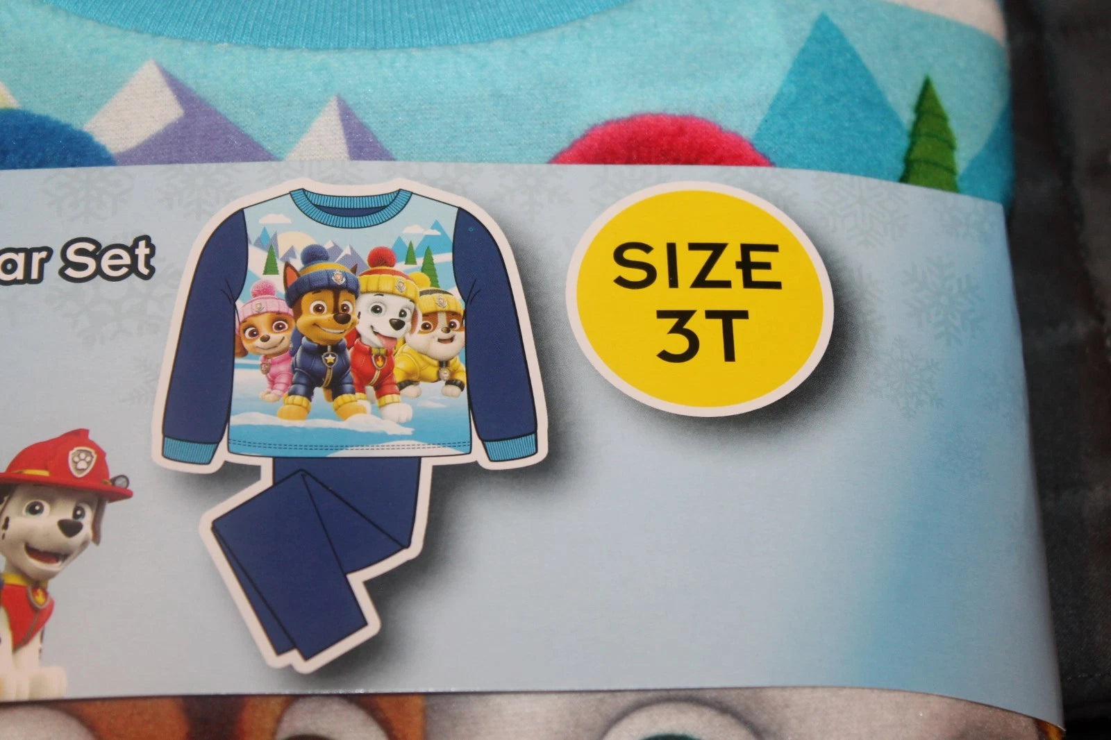 Nickelodeon Paw Patrol Toddler 2 pc sleepwear set Sizes 3T 4T or 5T new #779