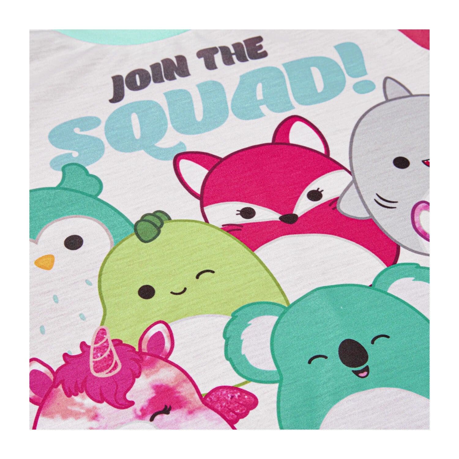 Squishmallows Girls Pyjamas Squish Squad Pjs Set Ages 6 to 13 Years Old