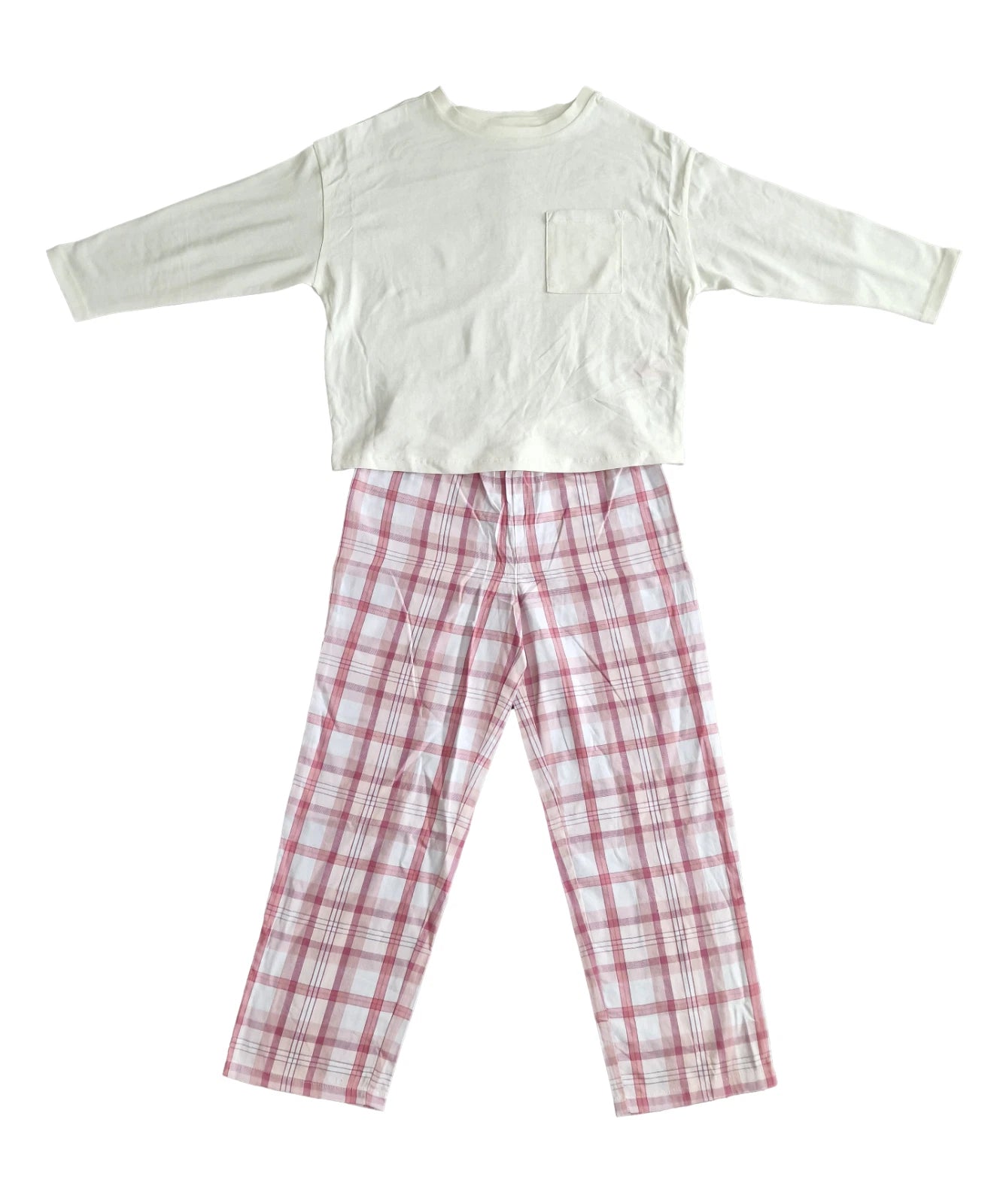 Ex M&S Girls Pyjamas PJ Set. Mix and match 2 pairs 6-16 Years blue pink NEW