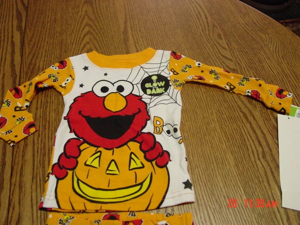 Infant Boys Elmo Sesame Street Halloween Pajamas