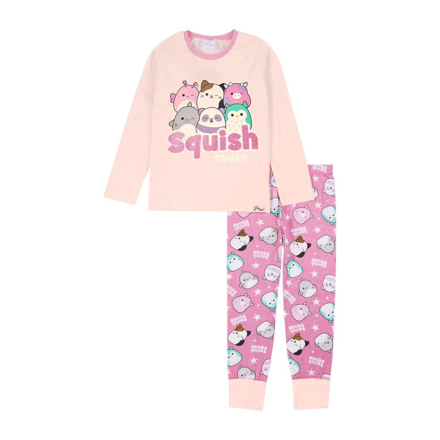 Squishmallows Girls Pyjamas | Squish Squad Pjs for Girls | Age 6 to 13 Years Old