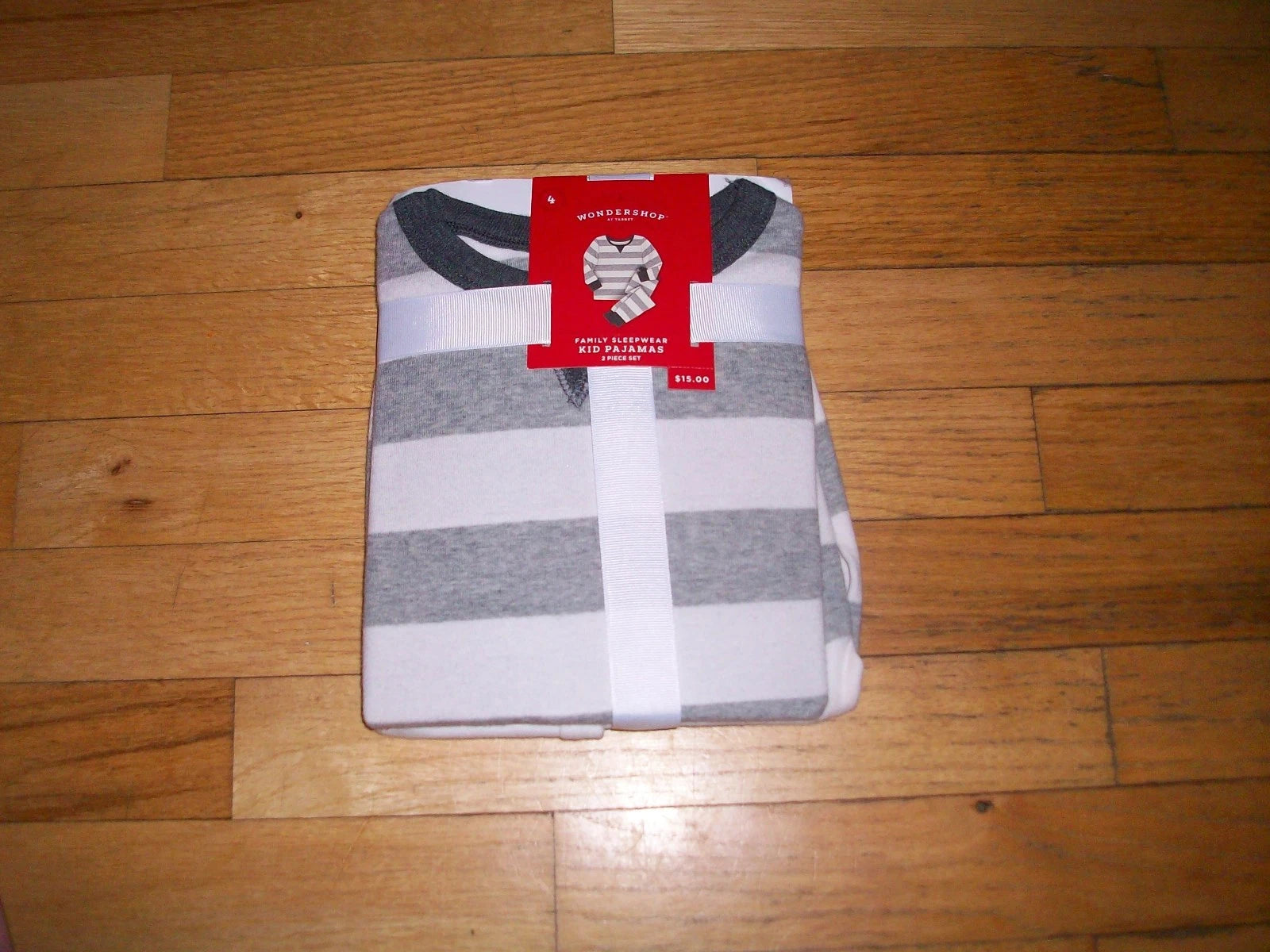 Nwt WONDERSHOP boys pajama set stripe 18m 8