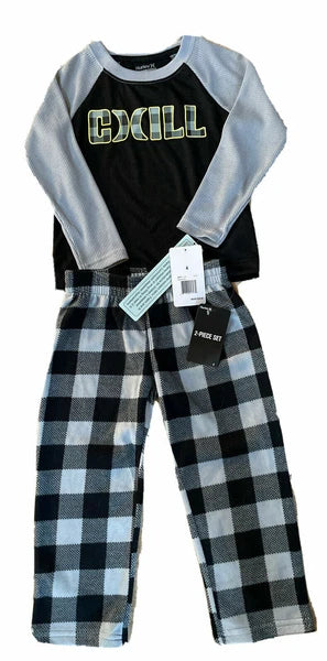 HURLEY  Boys Flannel Sleepwear Pants or Long Sleeve 2-PC Sets Sizes 4-12  *NWT*