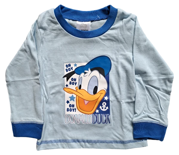 Disney Donald Duck Baby Pyjama Set Oh Boy. Ages 6-24 Months
