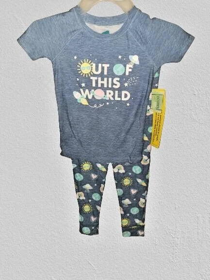 Extremely Me Girls 2 Piece Out of this world pajama set Select your size