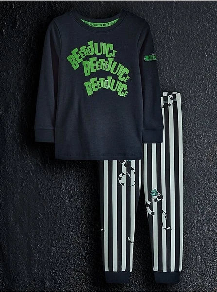 George Beetlejuice Novelty Kids Pyjamas 4-5 Years Boys or Girls New With Tags