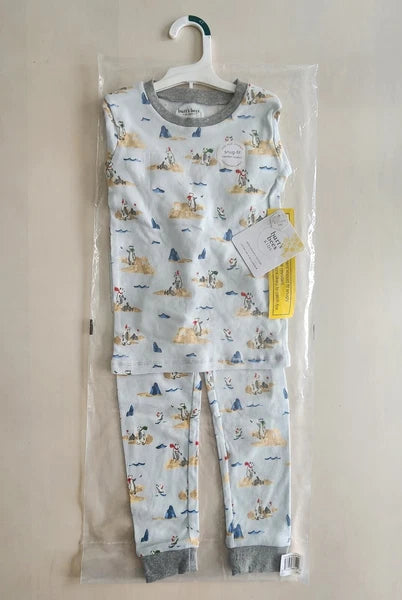 Burt's Bees Toddlers Snug Fit Pajama Set, Polar Bear Snowball, Choose Size 4T/5T