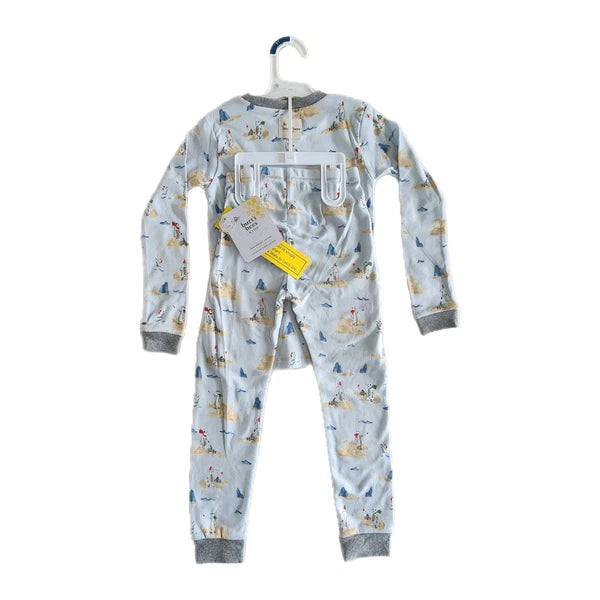 Burt's Bees Toddlers Snug Fit Pajama Set, Polar Bear Snowball, Choose Size 4T/5T