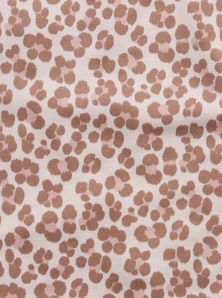 GAP Kids Girls Long Sleeve / Shorts 2 Pc Pajama Set Leopard Sizes 4, 6 NEW