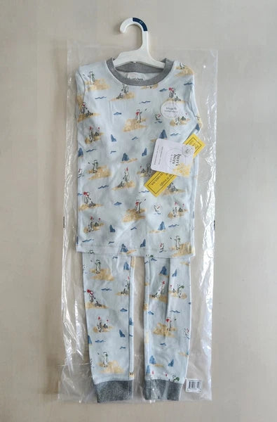 Burt's Bees Toddlers Snug Fit Pajama Set, Polar Bear Snowball, Choose Size 4T/5T