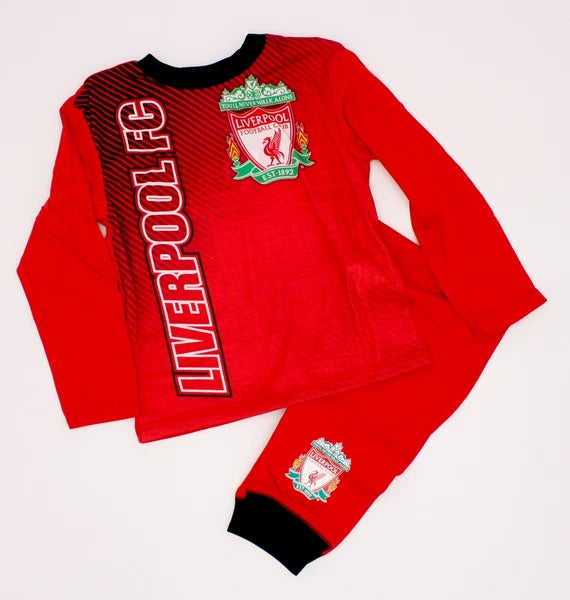Liverpool FC Official Crest PJS Kids Age 4 - 12 years LFC Gift