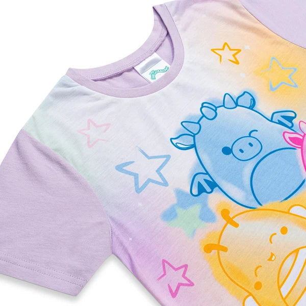 Squishmallows Girls Pyjamas Short Pjs For Girls, Nightwear for Girls