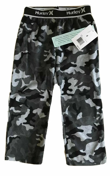 HURLEY  Boys Flannel Sleepwear Pants or Long Sleeve 2-PC Sets Sizes 4-12  *NWT*