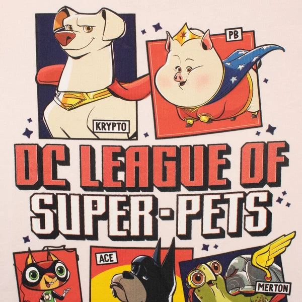 DC Superpets  Pyjamas | Girls PJ Set | DC Pyjama Set For Girls