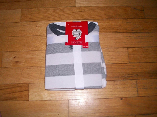 Nwt WONDERSHOP boys pajama set stripe 18m 8
