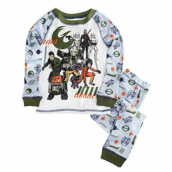 Disney Star Wars Rebels Little Boys 2 Piece Pajama Set (Size 4) NEW
