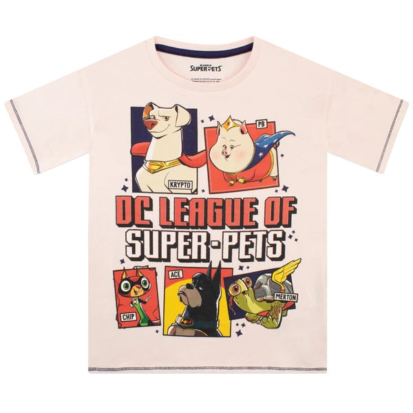 DC Superpets  Pyjamas | Girls PJ Set | DC Pyjama Set For Girls