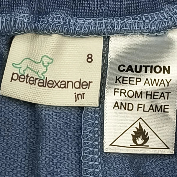 Peter Alexander Boys Pyjama Set Size 8-10-12-14 Blue Short Sleeve Top-Shorts-Bag