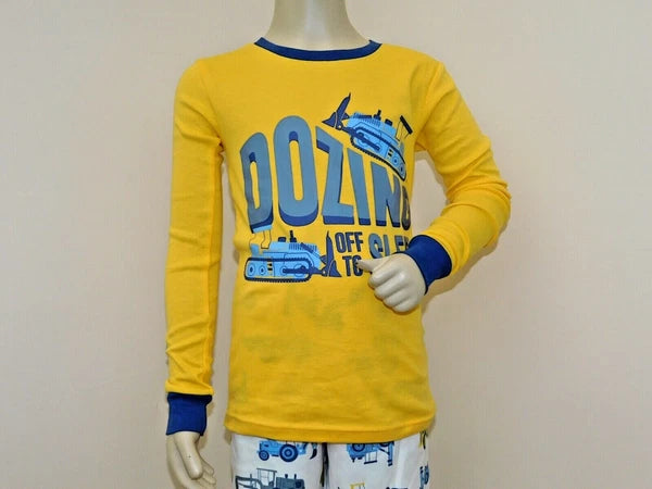 CARTERS BOYS QUALITY 2 Piece Construction Snug Fit Cotton PJs AGE 4 TO 8 YEARS