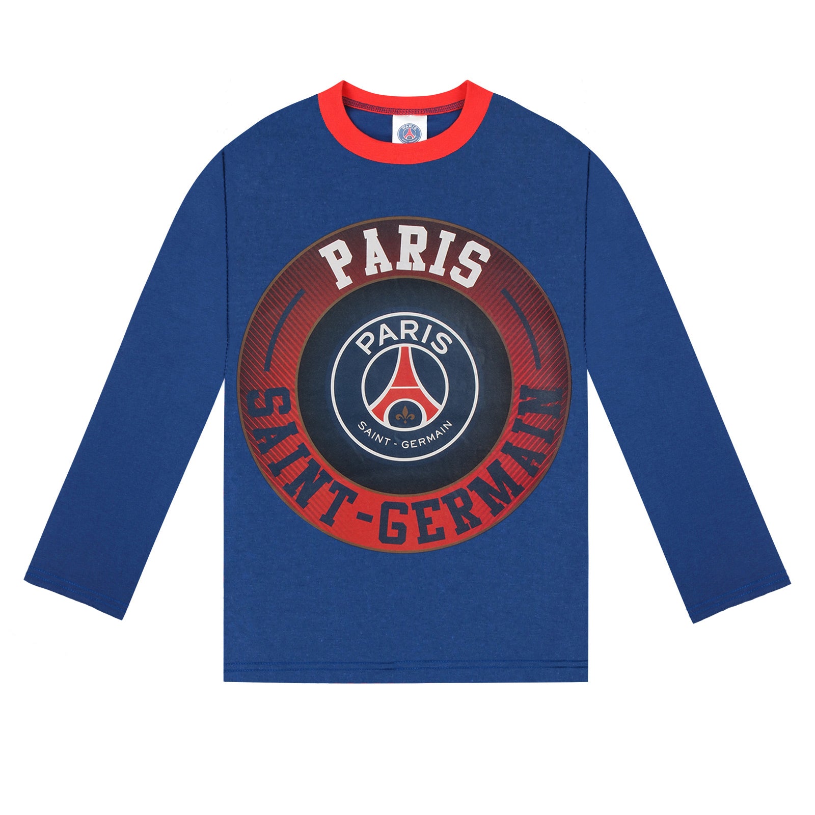 PSG Boys Pyjamas Long Sublimation Kids OFFICIAL Football Gift