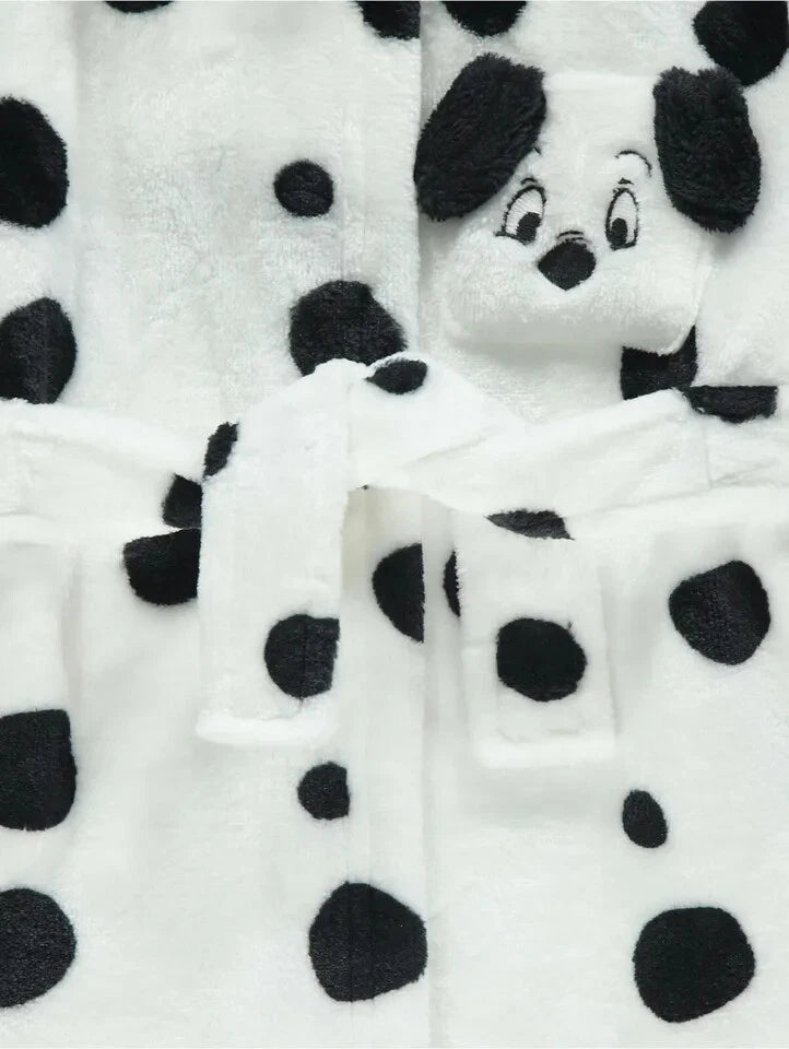 Baby Boys Girls Disney 101 DALMATIANS Pyjamas PJs & Dressing Gown Set 9-18 Mths