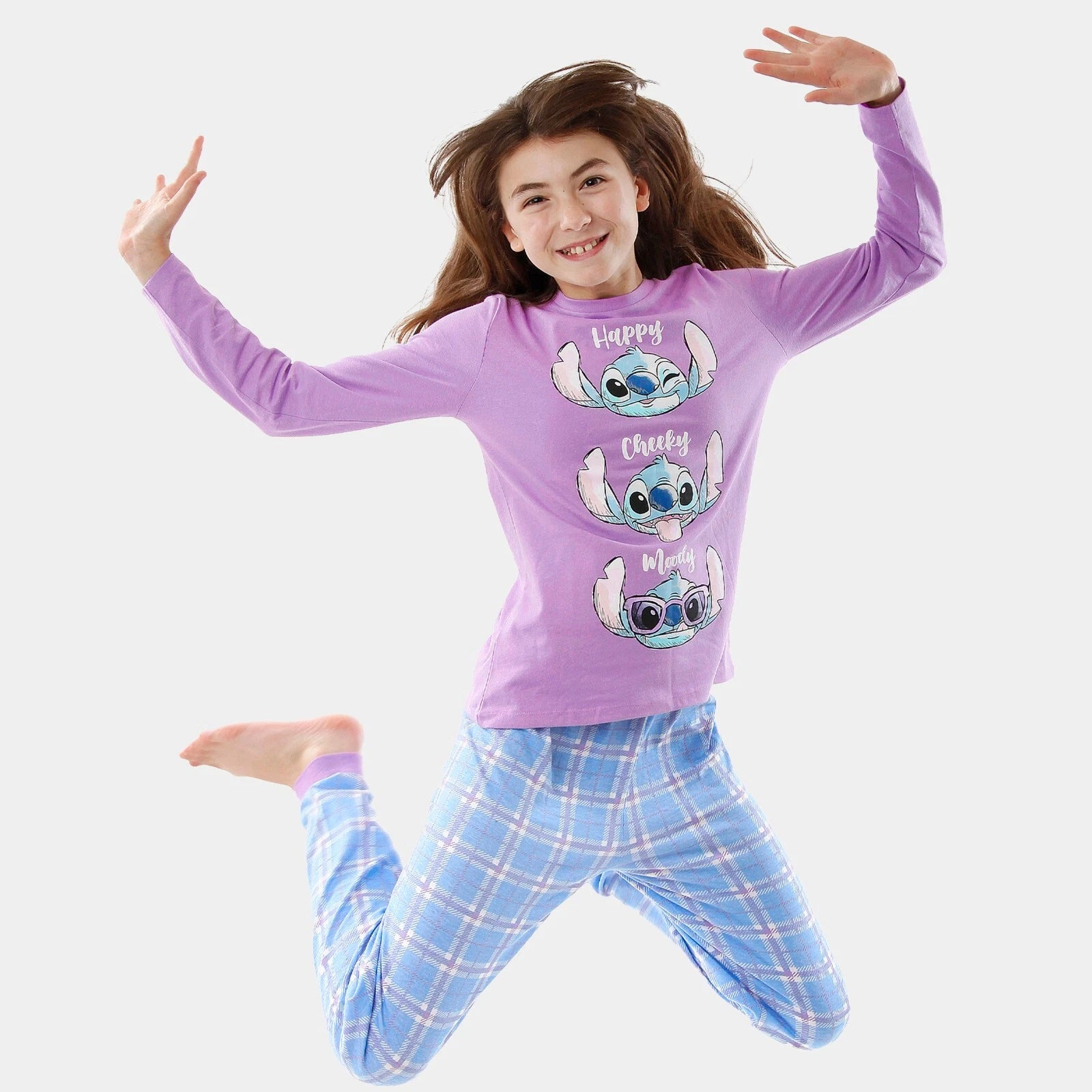 Disney Lilo and Stitch Girls Pyjamas | Stitch Pyjama Set | Girls Disney PJS