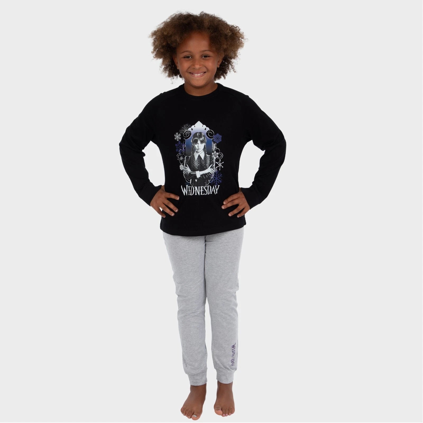 Wednesday Pyjamas | Girls Pyjamas | Wednesday Pyjama Set | Girls Pjs