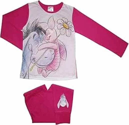 Disney Winnie The Pooh  (Piglet & Eeyore) Girl's Pyjamas