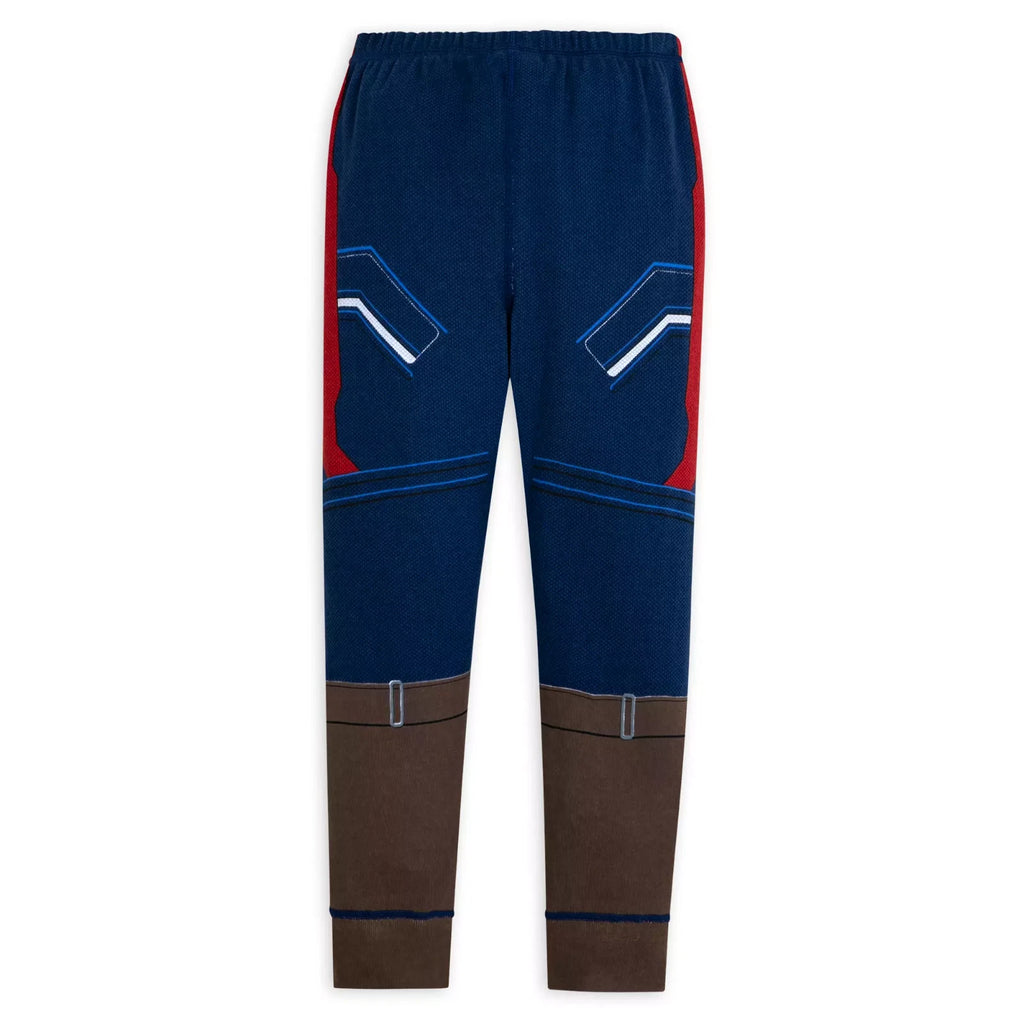 New DISNEY STORE Captain America Costume Boys Pajamas PAL Pajama Set4,5,6,7,8,10