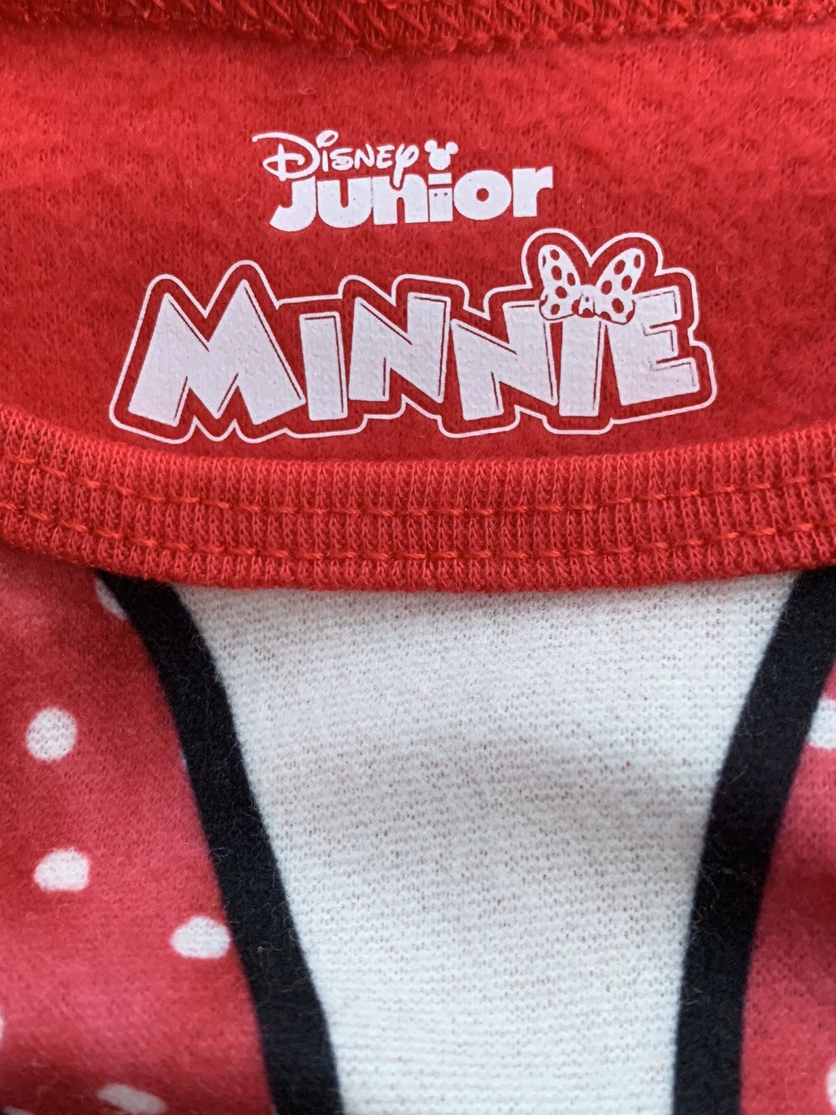 Disney Minnie Mouse Girls Pajama Set 2-Pc Pjs Gift Set Sleepwear NWT Red