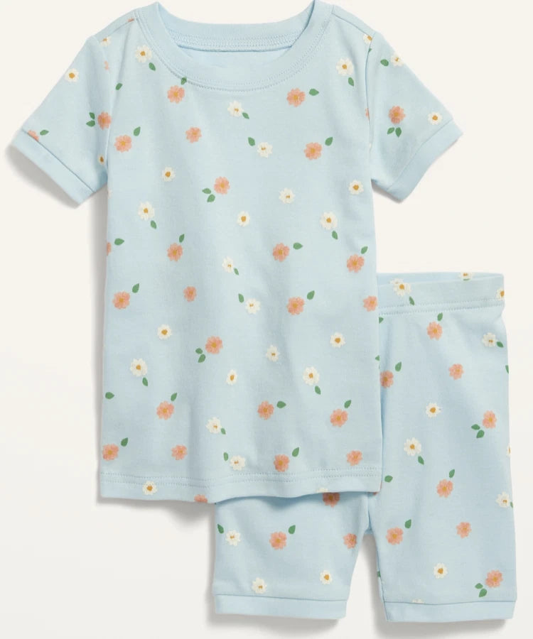 OLD NAVY TODDLER GIRL DAISY PRINT PAJAMA SET. NEW WITH TAG.