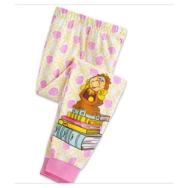 [Disney Store] Belle Long Sleeve PJ PALS for Girls - New - Size 4