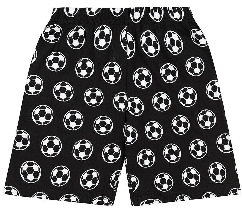 Boys Do Not Disturb I'm Watching The Football White Short Pyjamas 7 to 14 Years