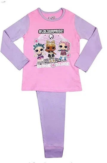 GIRLS' LOL SURPRISE DOLLS PYJAMAS - DANCE DANCE!