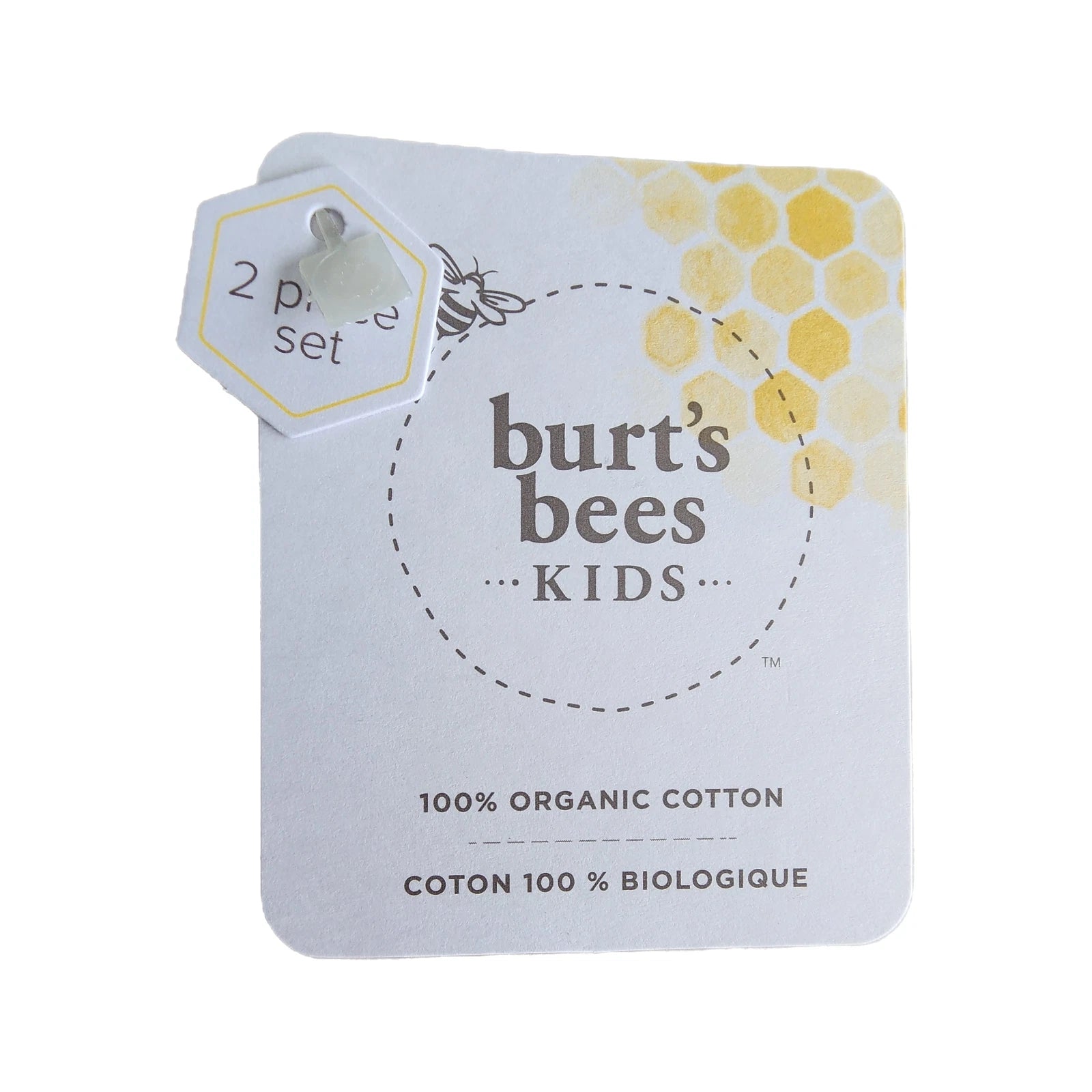 Burt's Bees Toddlers Snug Fit Pajama Set, Polar Bear Snowball, Choose Size 4T/5T