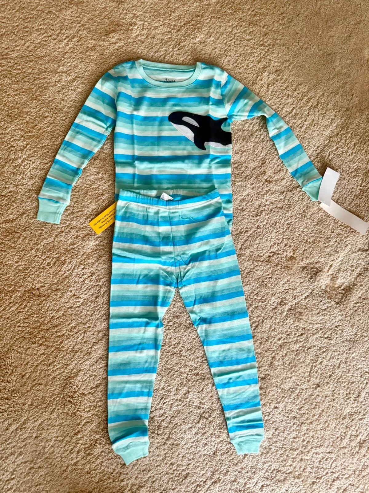 Leveret Youth Orca Pajamas - Multiple sizes available - NEW