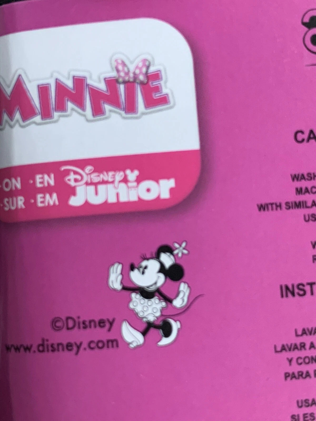 Disney Minnie Mouse Girls Pajama Set 2-Pc Pjs Gift Set Sleepwear NWT Red