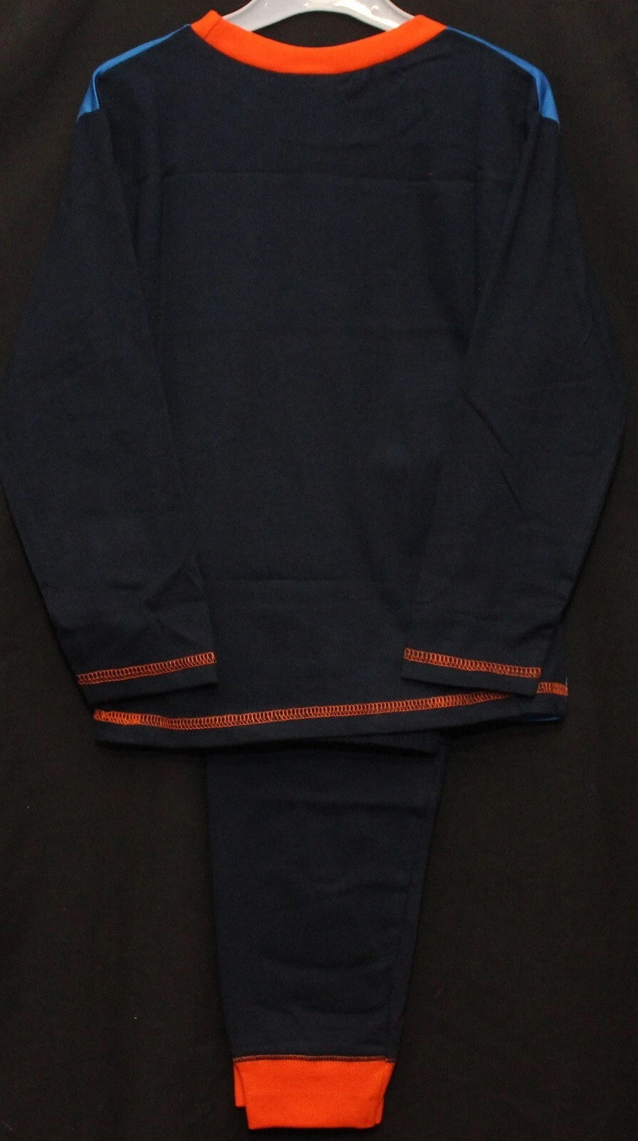 HOT WHEELS Boy's Pyjamas /Navy Blue SUPER FAST Cars PJs -Sizes 4-10 Years