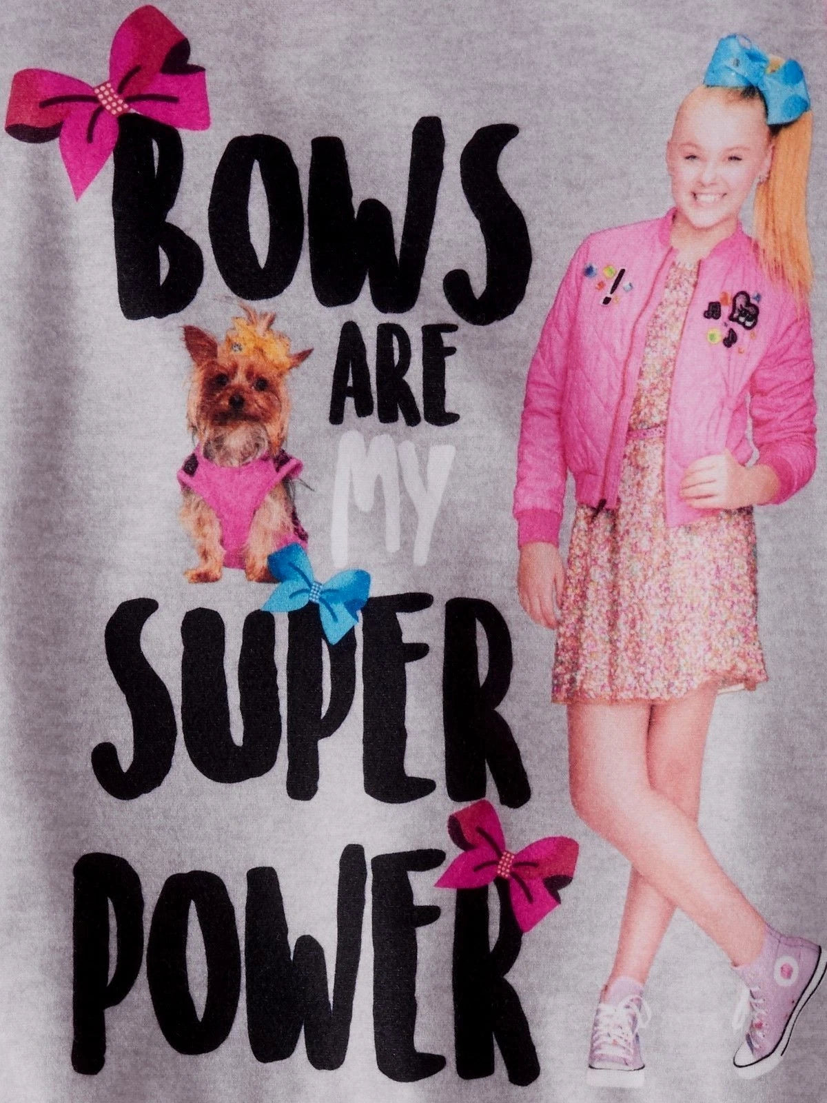 JoJo Siwa Size 4-5-10-12 girl Pajamas Long Sleeve Top Set Fleece Small-Large NEW